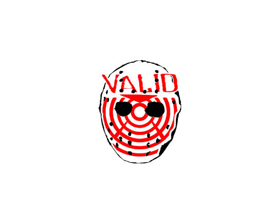 Hockey Face Sticker #11