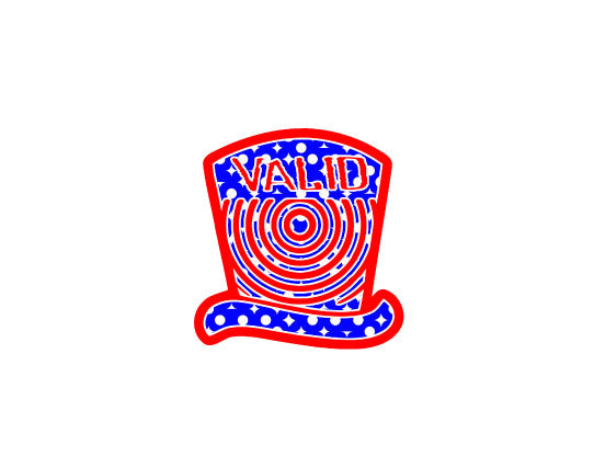 Fruntz Red, White and Blue Sticker #21