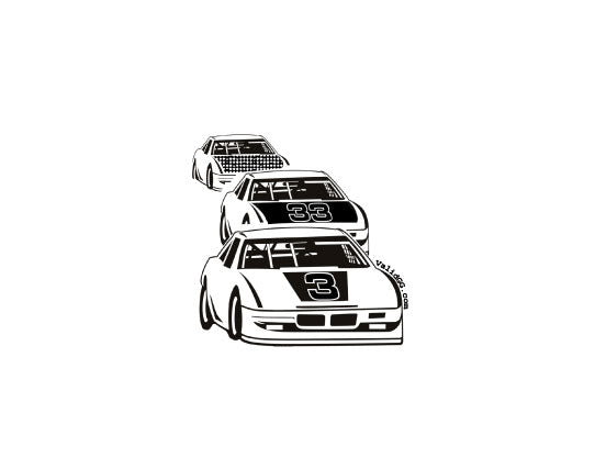 Valid All Stars Race Cars Sticker #29