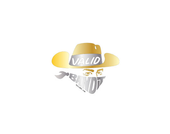 Valid Bandit Silver and Gold Sticker #25