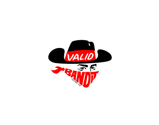 Valid Bandit Red and Black Sticker #7