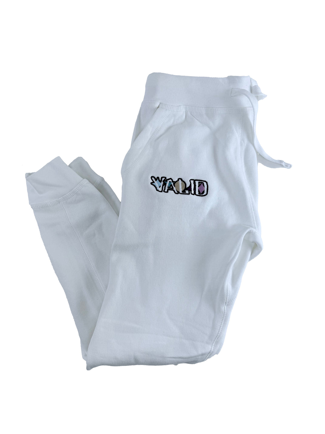 84 one timer white sweatpants