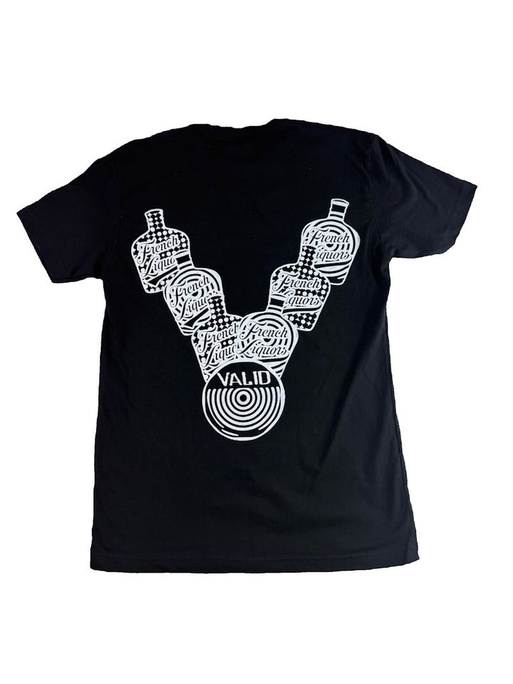 french liqour 25 black/white