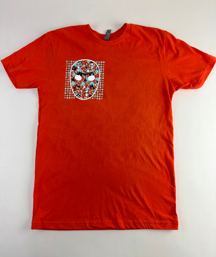 orange jason camo tshirt