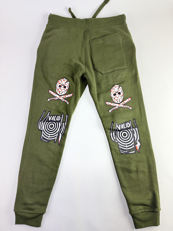 jason camo pants green/orange