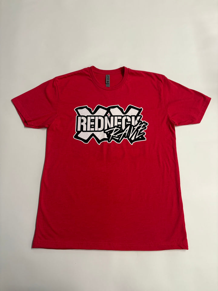 Redneck Rave T shirt  red