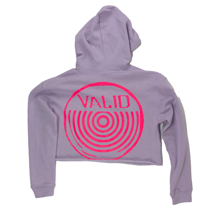 Valid Crop Hoodie