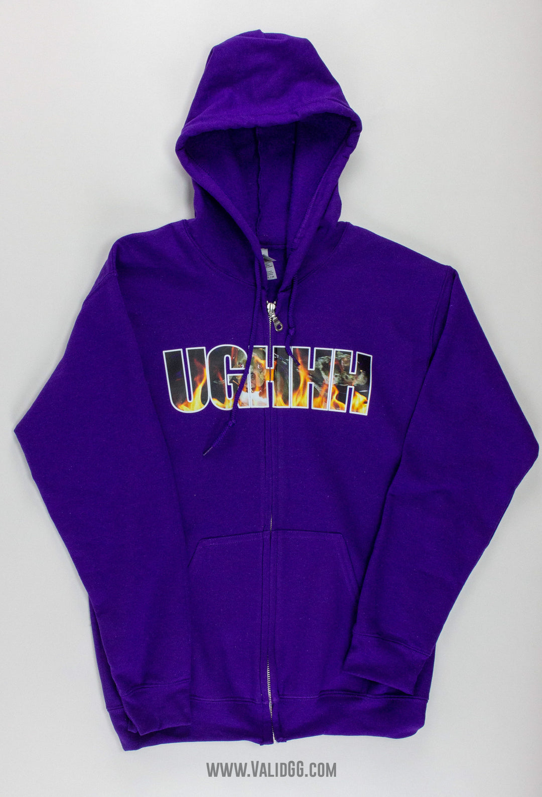 UGHHH ZIP-UP HOODIE